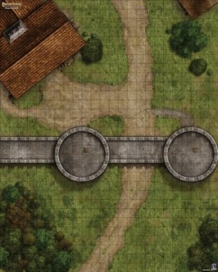 Настольная ролевая игра Pathfinder "Игровое поле. Городская площадь" фото книги 3