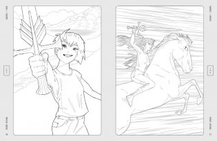 Manga Tarot: a Colouring Book фото книги 3