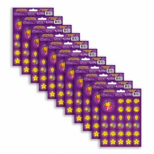 Наклейки мотивирующие "Чудесный набор для сада и школы", 270 наклеек (набор из 10 листов) фото книги