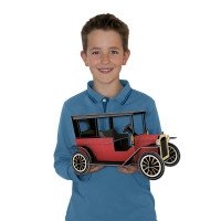 3D картонный конструктор. Автомобиль (+ книга) фото книги 6