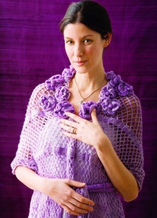 Изысканные цветы. Вяжем крючком фото книги 5