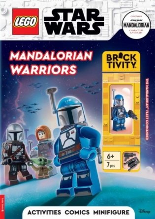 LEGO Star Wars: Mandalorian Warriors (with Mandalorian Fleet Commander LEGO mi фото книги