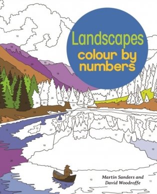 Landscapes Colour by Numbers фото книги