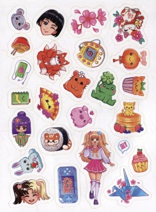 100 наклеек. Мир аниме фото книги 4