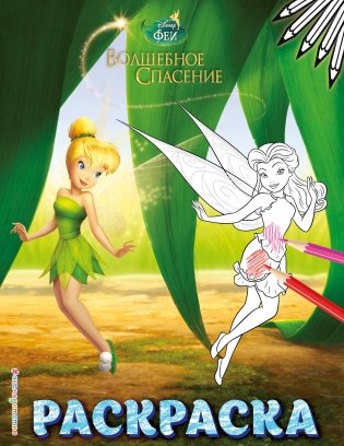 Феи. Раскраска фото книги