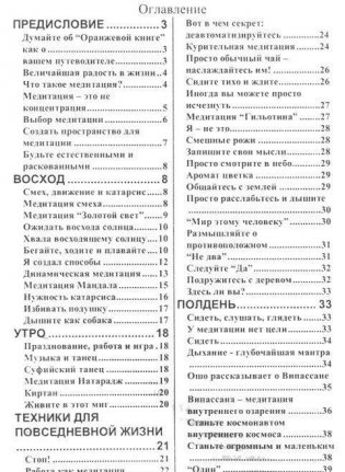 Оранжевая книга. Медитации просветленного мастера фото книги 2