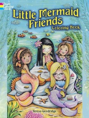 Little Mermaid Friends. Coloring Book фото книги