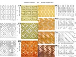 1000 японских узоров для спиц и крючка. Полная коллекция от легендарного Nihon Vogue фото книги 6