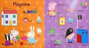 Peppa Pig: Peppa's First 100 Words. Board book фото книги 2