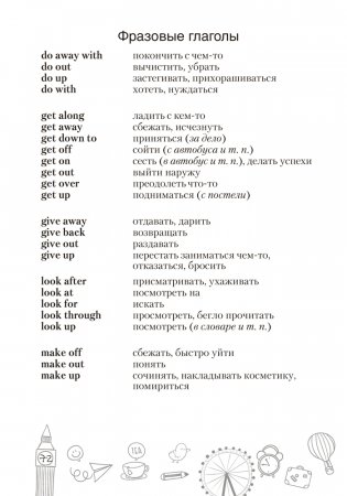 Английский язык. Тетрадь-словарик (розовая обложка) фото книги 8