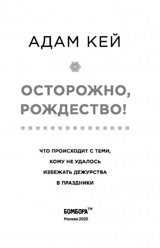 Осторожно, Рождество! Что происходит с теми, кому не удалось избежать дежурства в праздники фото книги 2