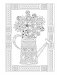 Creative Haven Celtic Gardens coloring book фото книги маленькое 8