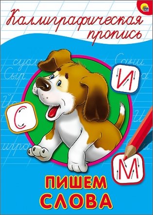 Пишем слова. Серия "Каллиграфическая пропись" фото книги