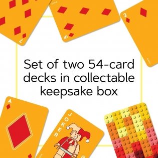 Lego (r) brick playing cards фото книги 2