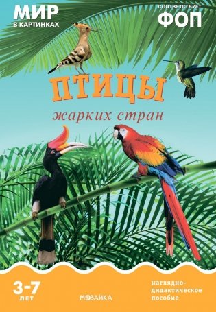Птицы жарких стран: Наглядно-дидактическое пособие фото книги