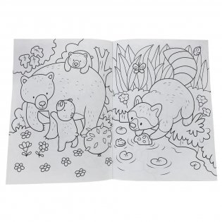 Разукрашка. Любимые животные новые фото книги 3