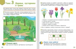 Знакомлюсь с растениями. Развивающая тетрадь для детей 6-7 лет. 1-е полугодие фото книги 10