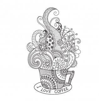 Хюгге. Самая уютная раскраска фото книги 10