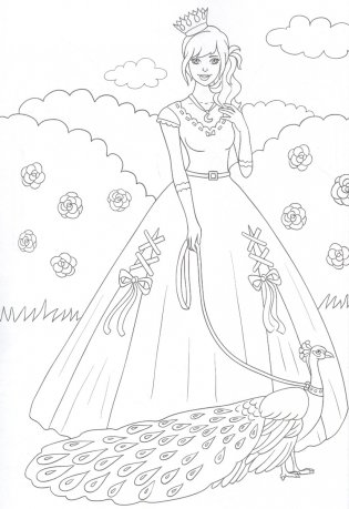 Стильные девчонки. Суперраскраска фото книги 3