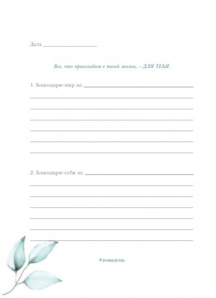 Лови день. Дневник благодарности фото книги 3