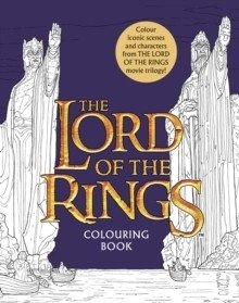 Lord of the rings movie trilogy colouring book фото книги
