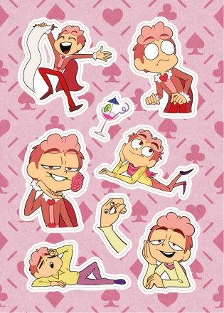 Лист Стикеров "13 Карт: Ромео. Земля Королей" фото книги