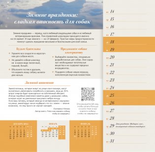 ПРО собак: четыре сезона. Настенный календарь на 2025 год фото книги 3