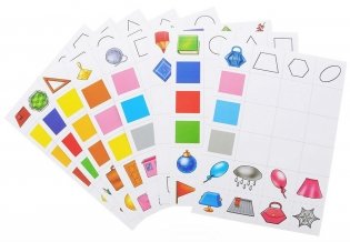 Развивающая игра-лото "Логические таблицы" фото книги 2