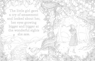 Wonderful Wizard of ОZ : colouring book фото книги 4