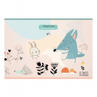 Альбом для рисования 24 л., А4, на скрепке BG "Вместе веселее", эконом. Арт. АР4ск24 10961 фото книги 6