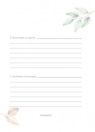 Лови день. Дневник благодарности фото книги 6