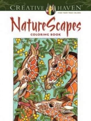 Creative Haven NatureScapes Coloring Book фото книги