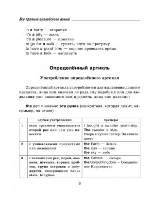 Все правила английского языка с иллюстрированным словарем фото книги 8