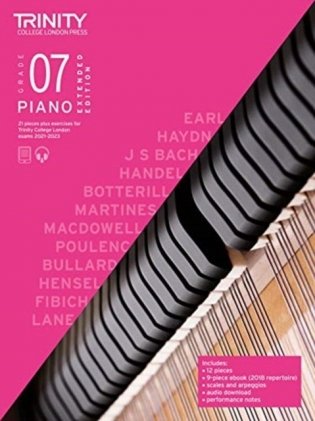 Piano exam pieces plus exercises 2021-2023: grade 7 - extended edition фото книги