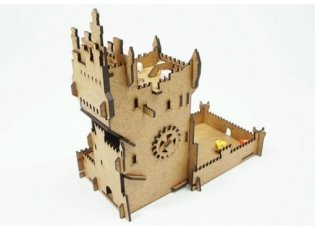 Башня для бросания кубиков (Dice Tower). Старый замок фото книги