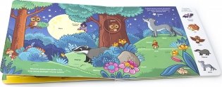 Книжка с окошками "Мои первые слова. Лес" фото книги 3