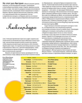 Евровидение. Официальная история конкурса песни фото книги 5
