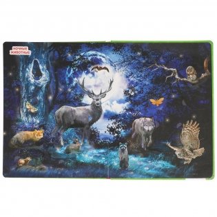 Книга с окошками "В мире животных" фото книги 4