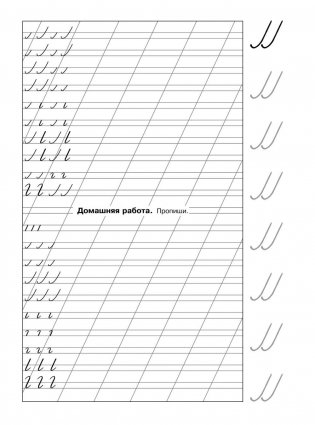 Мои первые прописи для начальной школы. 1 класс фото книги 34