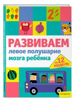 Развиваем левое полушарие мозга ребенка за 12 недель фото книги 2
