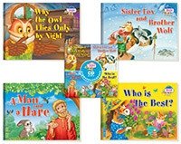 Читаем вместе. Сборник сказок. Уровень 2 (комплект из 4 книг) (+ CD-ROM; количество томов: 4) фото книги