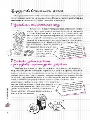 Мой блокнот. Я вегетарианка! фото книги 8