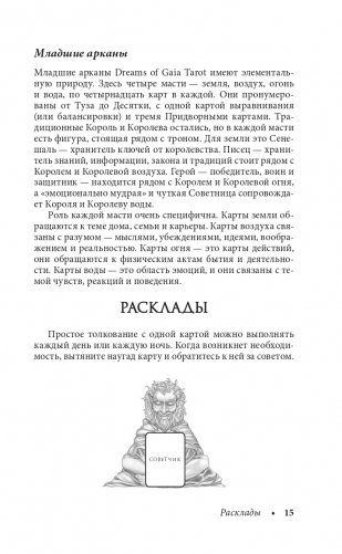 Dreams of Gaia Tarot. Мечты о богине Земли. Таро (81 карта и руководство по работе с колодой в подарочном футляре) фото книги 15