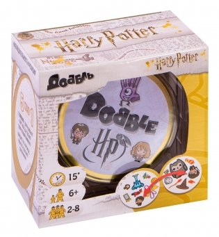 Настольная игра "Доббль. Гарри Поттер" фото книги