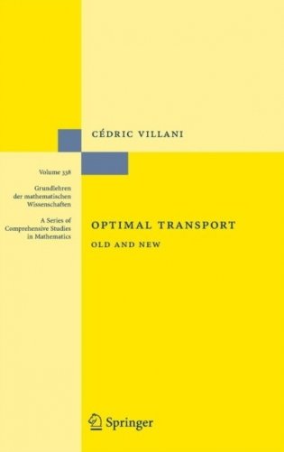 Optimal transport фото книги