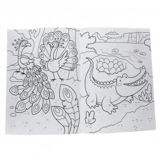 Разукрашка. Любимые животные новые фото книги 4