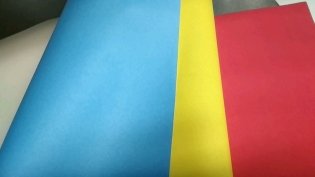 Набор цветной бумаги "Жирафы" фото книги 2