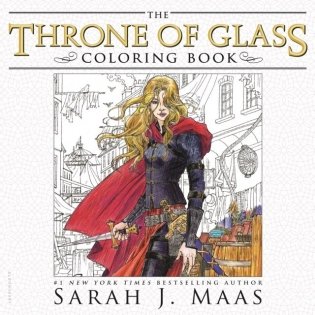 The Throne of Glass Coloring Book фото книги