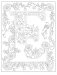 Creative Haven Beautiful Floral Alphabet Designs coloring book фото книги маленькое 8