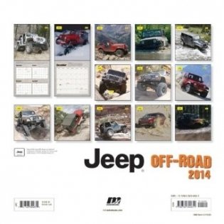 Jeep Off-Road 2014: 16-Month Calendar фото книги
